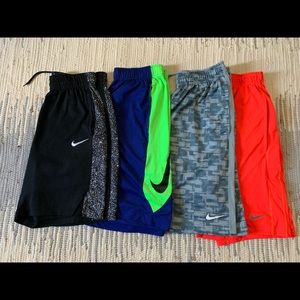 4 Pair Mens Nike Basketball Athletic Shorts Dr Fit Sz M